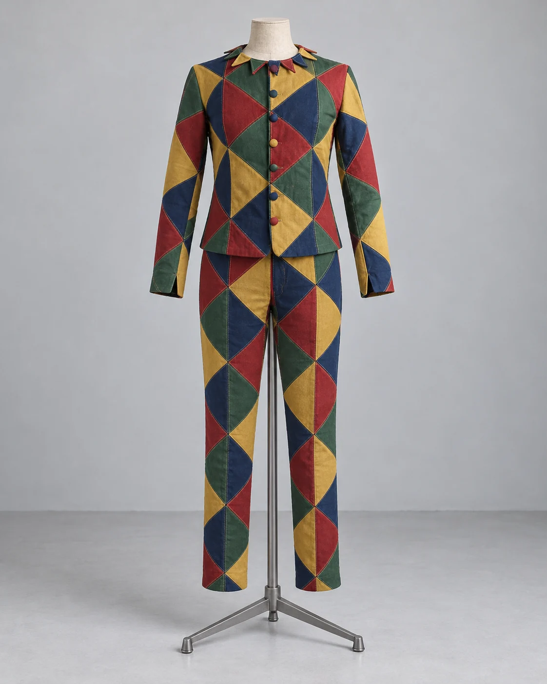 Harlequin Patchwork Stage Suit