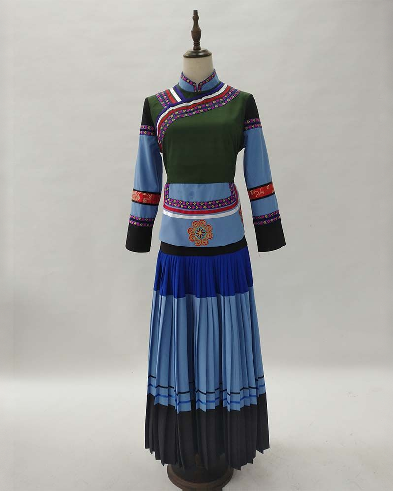 Color-Block Folk Dance Ensembles — reviewed display photograph