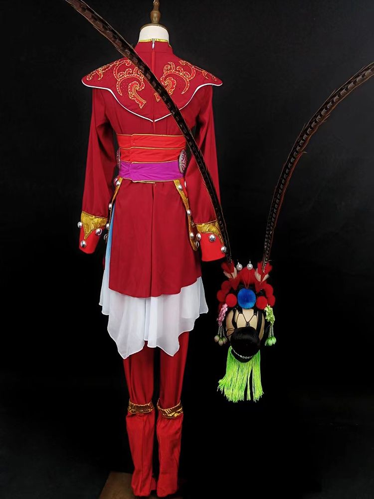 Crimson Warrior Stage Ensemble — photograph 4